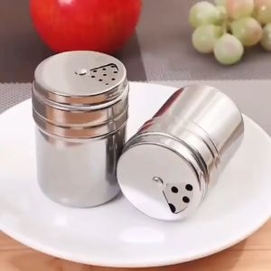 BizHome HOT!!! จัดส่งในกทม - เครื่องปรุงสแตนเลส ขวดใส่เครื่องเทศ ขวดพริกไทย ขวดใส่พริกป่น ขวดโรยผงโกโก้ กระปุก สายแผ่น 10 กระหรือเท่า