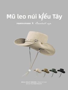 BILLI ZILLY | Mũ lưỡi trai cạp cao chống nắng mùa hè cho nữ Mũ đi bộ ngoài trời Mũ đi câu cá che nắng Mũ lưỡi trai cỡ lớn cho nữ