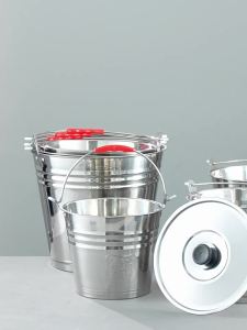 Thick 304 Stainless Steel Food-grade Bucket