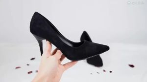 Royal.Womens high-heeled shoes new season all-match pointed toe stiletto professional temperament business.SS589（W/box）