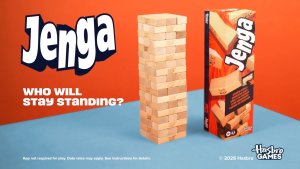 Hasbro Jenga Game 2025 – Wooden Stacking Blocks for Kids and Adults Ages 6+ Free Web App