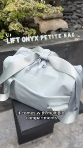 ONYX Petite Bag Mini Gym Sling Duffel Water-Resistant Sports Yoga Fitness Large Capacity Matte Women