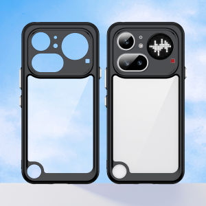 Ốp Trong Suốt Chống Sốc Cho Nothing Phone 4A Pro - Vỏ Viền Màu Chống Trầy Xước Với Viền Silicon Mềm Chống Va Đập