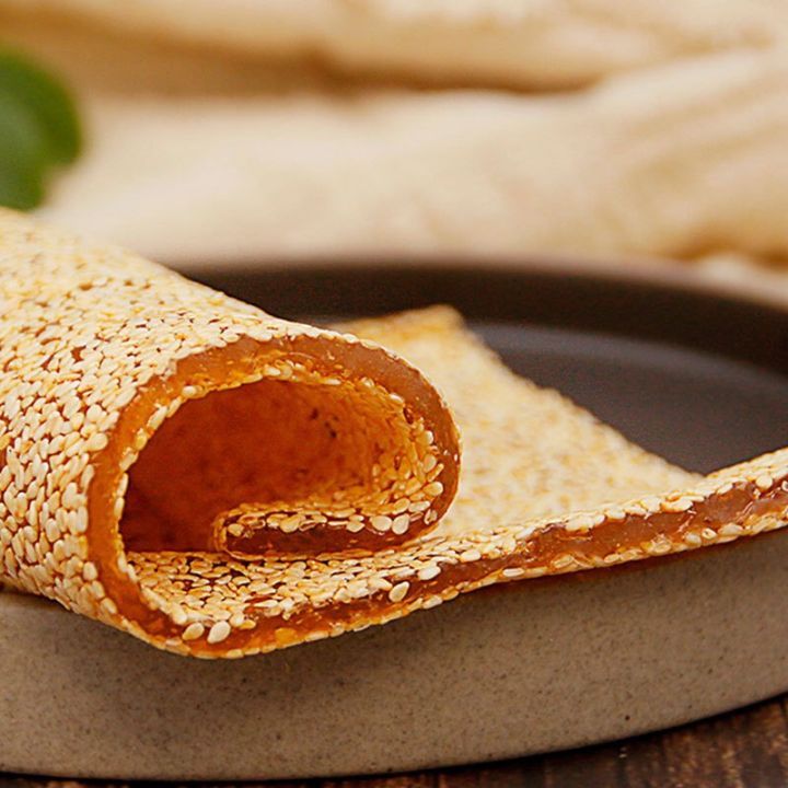 Traditional Sesame Soft Candy (Thin Slice) 怡保手工自制芝麻软糖 (薄片) 15g ...