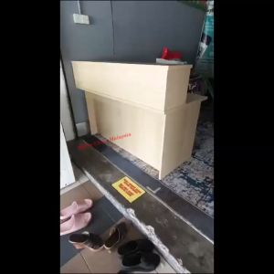 Reception Counter Table / Cashier Counter Table / Receptionist Table / Meja Kaunter / Meja Cashier
