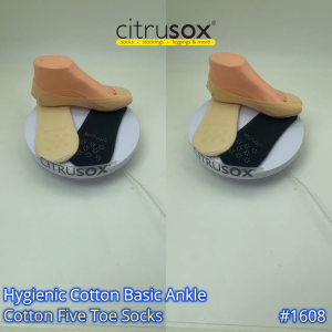 CITRUSOX 360° Non-Slip Silicon Seamless No-Show Socks (22-25 cm EU 36-40) #hidden #invisible #flats #heels #moccassins #1608