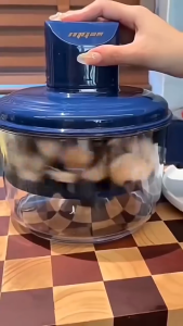 เครื่องปอกเปลือกผลไม้ขนาดเล็กอัตโนมัติ ชาร์จ USB สามารถทำชานมผลไม้ชาผลไม้ อุปกรณ์ครัวนำกลับมาใช้ใหม่