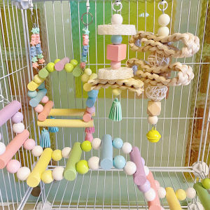 Hadassah | Chew Resistant Self-Entertainment Parrot Toy