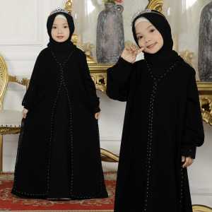 Gamis Abaya Turkey Anak Hitam Dubai Ratih Kids Muslim Syari Anak Model Terbaru 2022 Perempuan Cewek Muslimah Anak 12 Tahun Set Jilbab Abaya Couple Ibu dan Anak Ym deFashion Baju Dress Gamis Abaya Anak - Lazada
