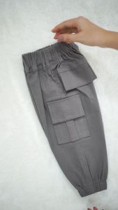 Celana Cargo Bayi Laki Laki 6-12 0-9 Bulan 1-3 Tahun Panjang Joger Katun Twill Strech | Jogercino