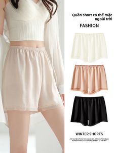 MiiOW | Quần lót mùa hè mỏng bằng lụa băng thoáng khí cho nữ Quần lót ren chống ánh sáng Quần lót an toàn có thể mặc ngoài trời Quần lót thoải mái