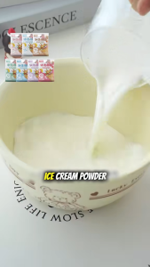 KINOFOODS - DIY Ice Cream Mix Powder 100g Mix 7 Flavors Soft Serve Ice Cream Powdered Mixes