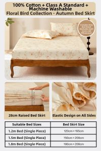Mercury Bedding Cotton Printed Bed Sheet 100% Pure Cotton Bed Cover