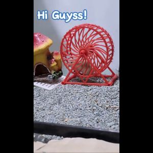 Hamtoro Turbo Wheel Kincir Hamster 13cm Mainan Anti Berisik