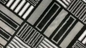 MARYLAND Karpet Lantai 210x300 & 160x210 Black Grey Motif 02