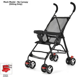 BONINGYU | Compact Lightweight Adjustable Foldable Baby Stroller