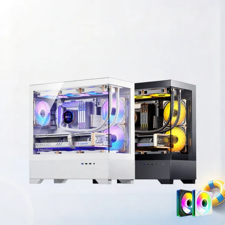 Aigo | DIY Open Small Computer Case for mATX/ITX Side Transparent