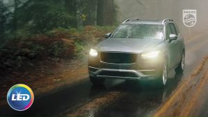 Philips หลอดไฟตัดหมอกรถยนต์ LED Ultinon Weather Vision 1800LM 3500K H8/9/16 รับประกัน 1 ปี