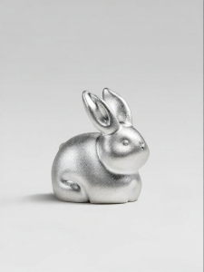 Original Cute Rabbit 999 Fine Silver Tea Accessory