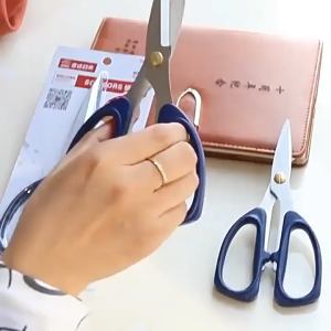 Kitchen Scissors Quality Home Scissor k25 Heavy Duty Stainless Steel Blue Barbecue Scissors