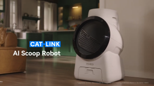 CAT LINK Scoop Robot Pro Smart self-cleaning cat litter box Self Cleaning App Monitoring Ultra-Quiet large Interior Space