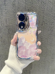 Pink Flower Oil Painting Style Phone Case for Honor 90/80pro New Fashion Simple Protection Anti-Fall Womens Mobile Phone Cover