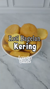 Lezate Snack - Roti Bagelen Kering Bandung 500gr Gurih Manis Kiloan Murah / Kue Bagelan Kering Bandung Keju Gula Butter