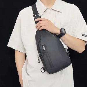 UO T66 TAS BAHU PRIA | SLING BAG | WATERPROOF SHOULDER BAG + USB CHARGE