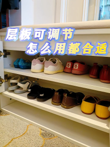 【READY STOCK】Shoe Cabinet Bench With Storage Space And Comfortable Cushion Suitable For Entryway Home And Bedroom.