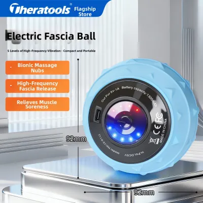 Theratools | Vibration Fascial Ball Massager for Waist Back Foot