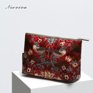 Vintage Womens Makeup Bag Portable Waterproof Organizer