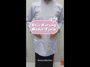 Baju kurung padang putih sekolah Baju muslim sekolah Model Tunik