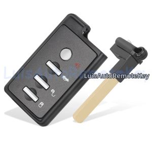 Subaru Thông Minh Remote Key Fob Vỏ 3/4 Nút Ốp Lưng Thay Thế Cho Forester Impreza Liberty Legacy XV Outback ABS + Kim Loại
