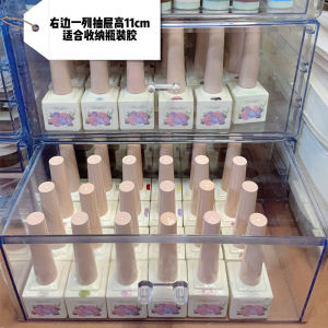 Nail Ornament Storage Box Diamond Jewelry Portable round Can Zircon Storage Box Shimmering Powder Sequins Display Separately Packed Case