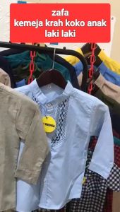 Kemeja Anak Berkualitas Usia 3-12 Tahun