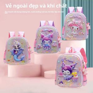 Balo Chống Lưng Cho Trẻ Em Kurokos Little Witch Balo Học Sinh Tiểu Học Hoạt Hình Melody Giảm Tải Lưng Chống Lưng Trẻ Em