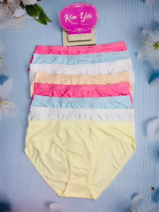 Sét 10 quần lót nữ-quần lót Cotton Vậy co giãn thoáng mát thoải mái có 3 size. thích hợp cho các bạn nữ từ 40-70kg Mặc vừa. mã 767-kimyen6