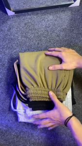 NDY - 100rb dapat 4pcs Celana Fleece Kolor Polos Pendek Pria Wanita Dewasa