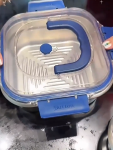 steel fresh-keeping box food grade with lid sealed large capacityss steel fresh-keeping box food grade with lid sealed large capacity