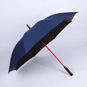 GUANGMANZHI | Ô Dù Quảng Cáo Chống Nắng Kiểu Kinh Doanh Đôi Lớn 8 Gân Màu Đen