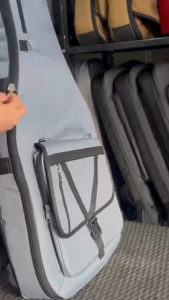 ELECTRIC GUITAR BAG CASE GIGBAG CASE FULLY PADDED STANDARD FRONT POCKET SIZE 13 X11 X 2" BACKPACK