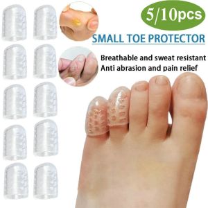 10pcs Silicone Toe Protectors Retractable High Elastic Pain Relief Pad Hiking Waterproof Bubble Toe Separator