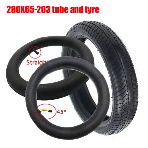 280x65-203 Tyres 12inch Outer Tyre Inner Tube For Childrens Tricycle Trolley Pneumatic 280*65-203