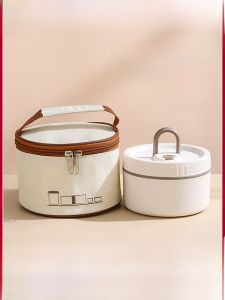 Portable Small Size Stainless Steel Insulated Lunch Box with Lid for Office Workers Autumn Winter Soup Pot Bowl Japanese Style