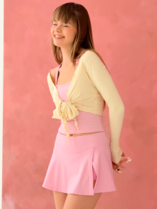 when.we.stretch - Abby Warp Blouse ( สินค้าพร้อมส่ง )