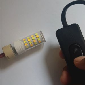 Lampu Halogen Kacang LED kaki G9/G4/E14 5 Watt 220V 3 Warna