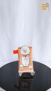 Dompet Panjang 3D BT21 Karakter Dompet Anak Dompet Suvenir Gift Dompet Tinggi Tata RJ Mang Koya Chimmy Cooky Shooky Van