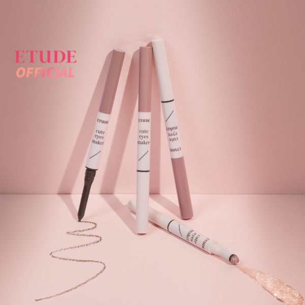 ETUDE Cute Eyes Maker อีทูดี้ คิ้วท์ อาย เมคเกอร์ อายแชโดวรูปแบบแท่ง