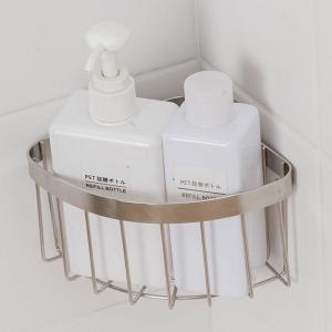 DIHUANTUO | Stainless Steel Corner Organizer Suction Cup Drain Rack