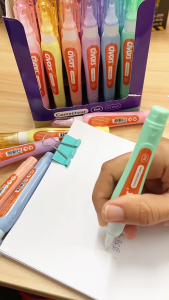 น้ำยาลบคำผิด ปากกาลบคำผิด ลิควิดเปเปอร์ 8 ML อุปกรณ์การเรียน เครื่องใช้สำนักงาน พร้อมส่งในไทย